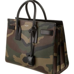 COPY - YSL camo sac de jour tote